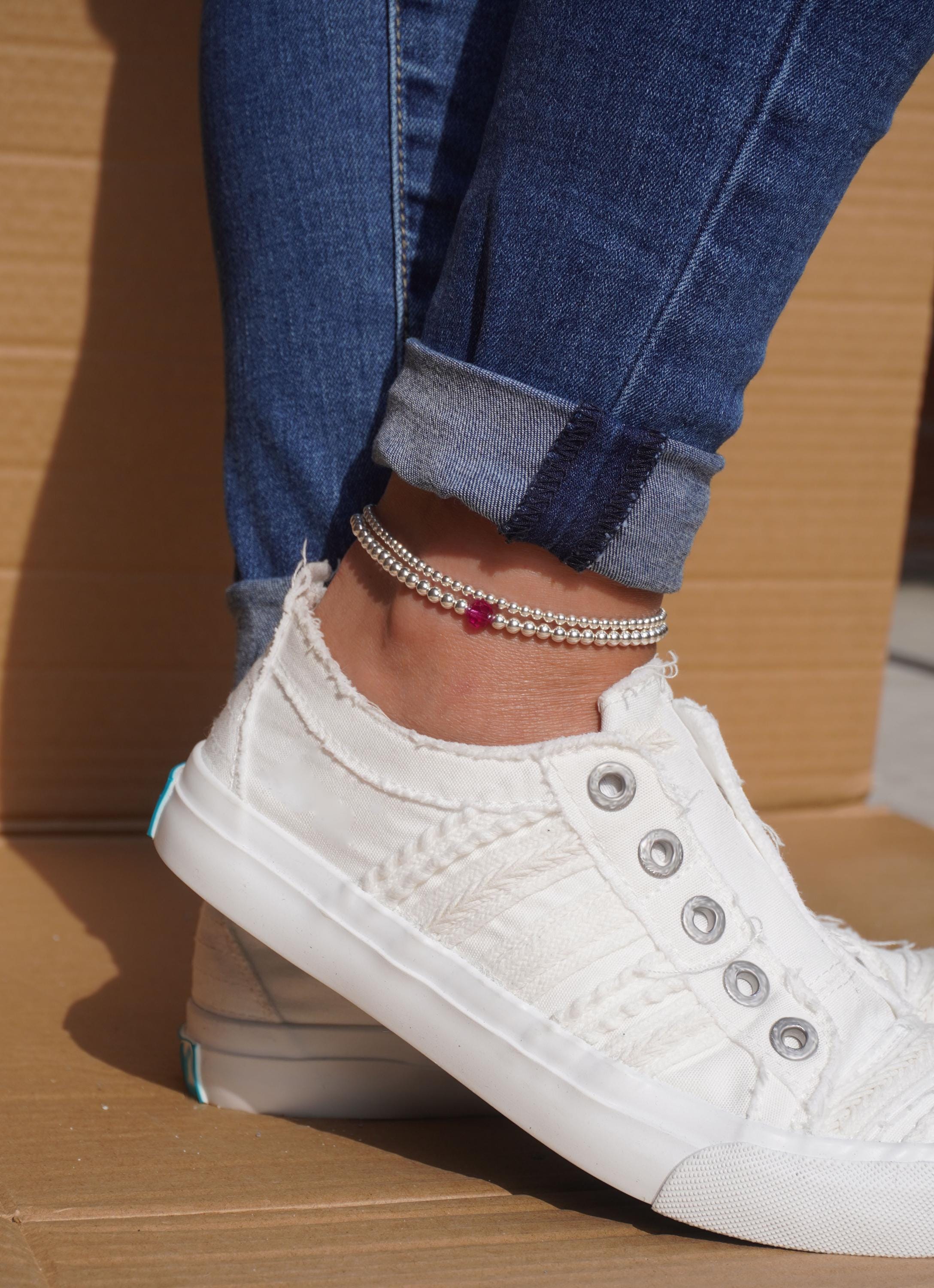 Swarovski Birthstone Anklet